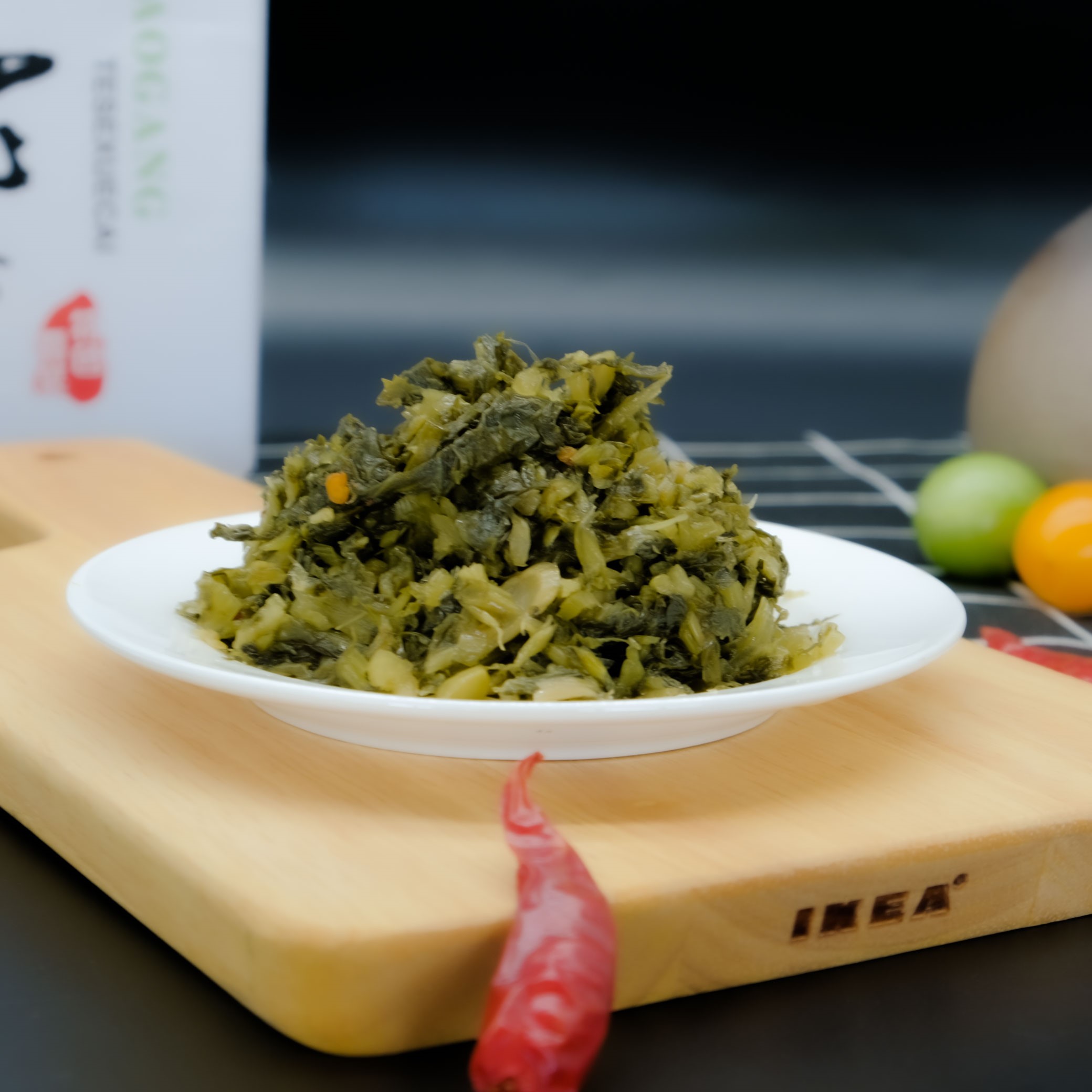 宁波笋丝蒿菜雪菜雪里蕻咸菜下饭菜开袋即食5包礼盒装
