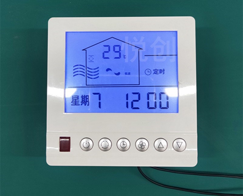 新风系统液晶开关面板图片