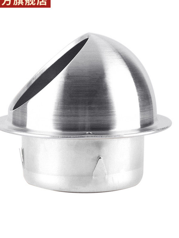 304不锈钢风帽外墙出风口油烟机排烟管防风罩室外排风口气罩