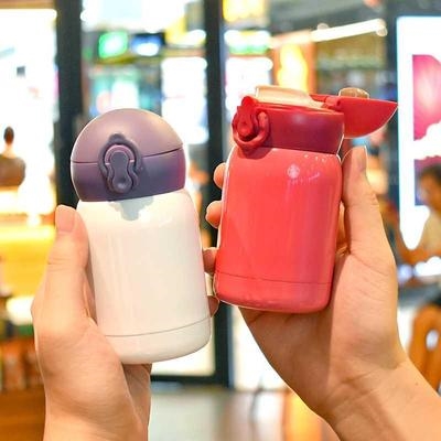 保温杯女士可爱韩版00后保温杯女生好看的水杯外出韩版创意便携.图片
