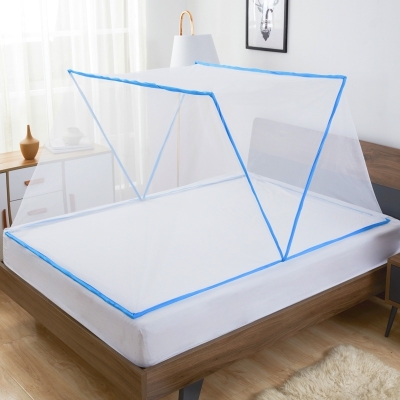 折叠式蚊帐免安装可折叠15vm床18m家用可收方便拆洗学生宿舍无