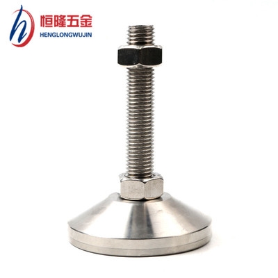304不锈钢重型脚c杯m12固定可调节脚支撑脚调整脚地脚螺丝螺栓m16