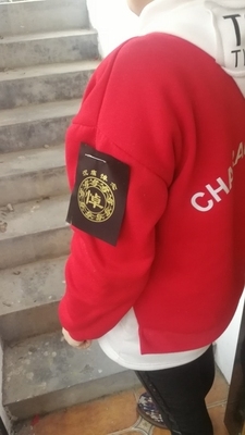 带孝袖套肩牌丧葬袖章胳膊仪式清明黑布扫墓守孝佩戴告别孝套金色