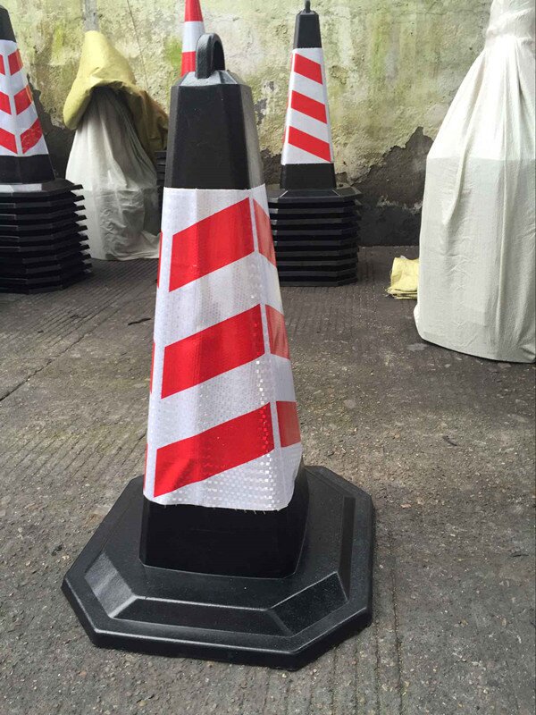 锥交通橡胶锥锥停车隔离墩设施环路安全锥禁止提警示反光路障7