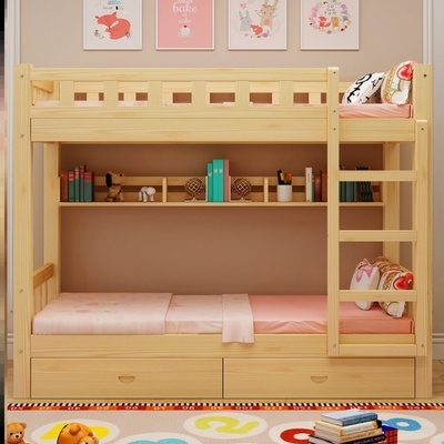 上下床双层床一米二图片