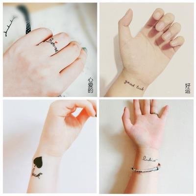 纹身贴脖子男图片