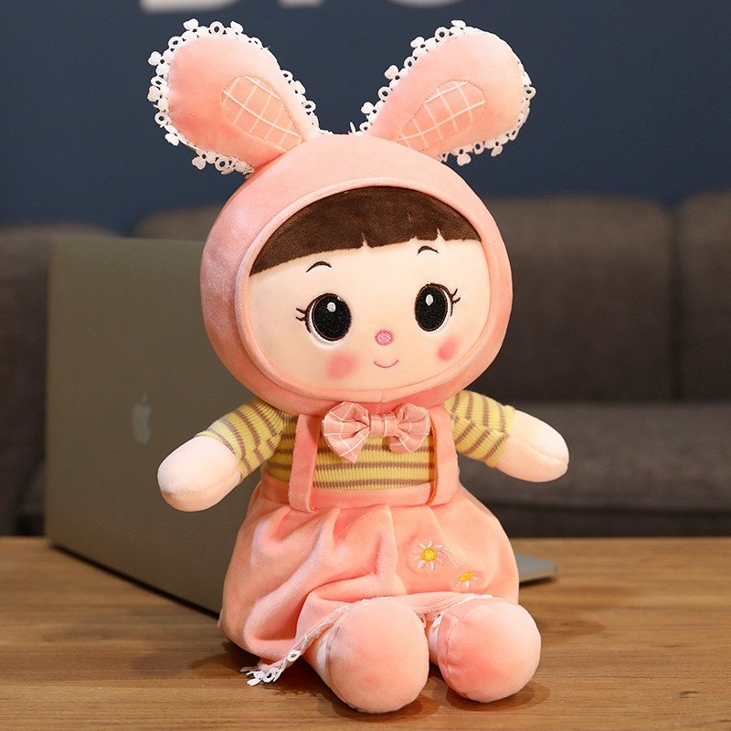 兔子公仔布娃娃玩偶超萌抱枕毛绒玩具女生儿童布偶公主兔小号可爱