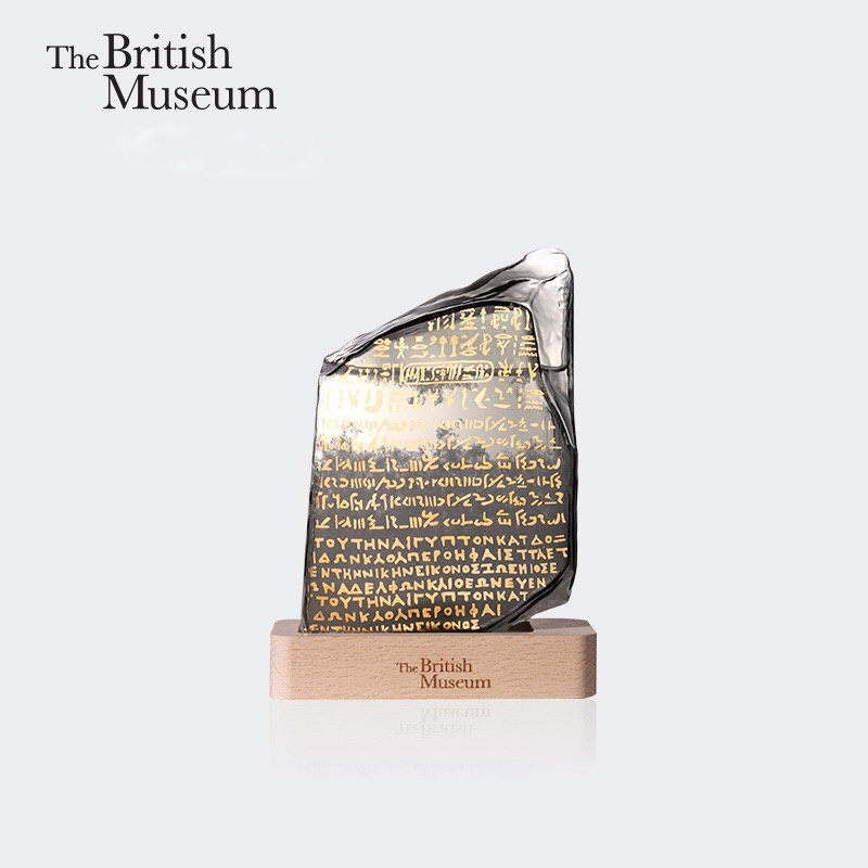 新品大英博物馆罗塞塔石碑系列风暴瓶摆件天气预报仪式感礼物文创