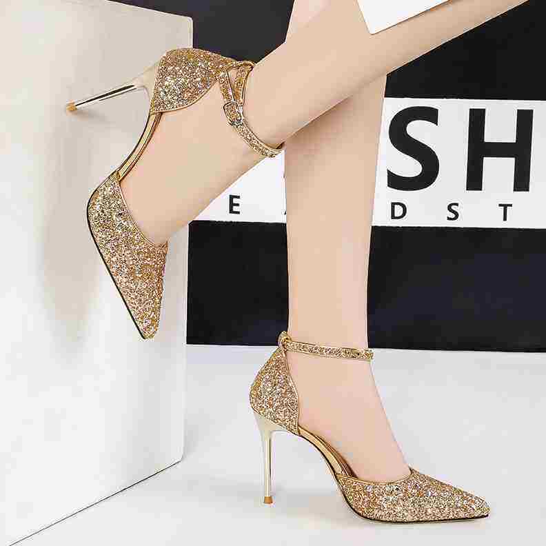 3614cm 大码不锈钢金属跟女凉鞋40-50码已售0新品淘宝￥200.