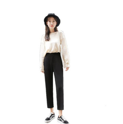 单招高职穿搭面试衣服女大学生教师女装适合夏天夏季应聘幼师裤子
