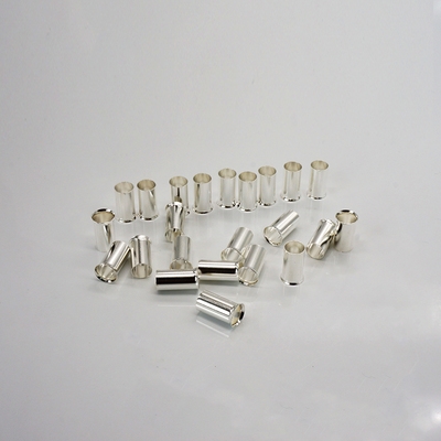 端子管紫a铜插裸鼻子端子针铜冷en16接线铜管裸压-管式型12针形