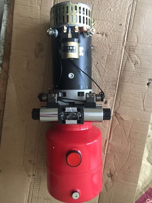 动力单元12v/24v堆高车叉车双作用液压站电动油缸液压油泵电机包