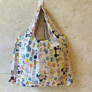 极速Portable foldable B- fold supermarket grocery bag lightw