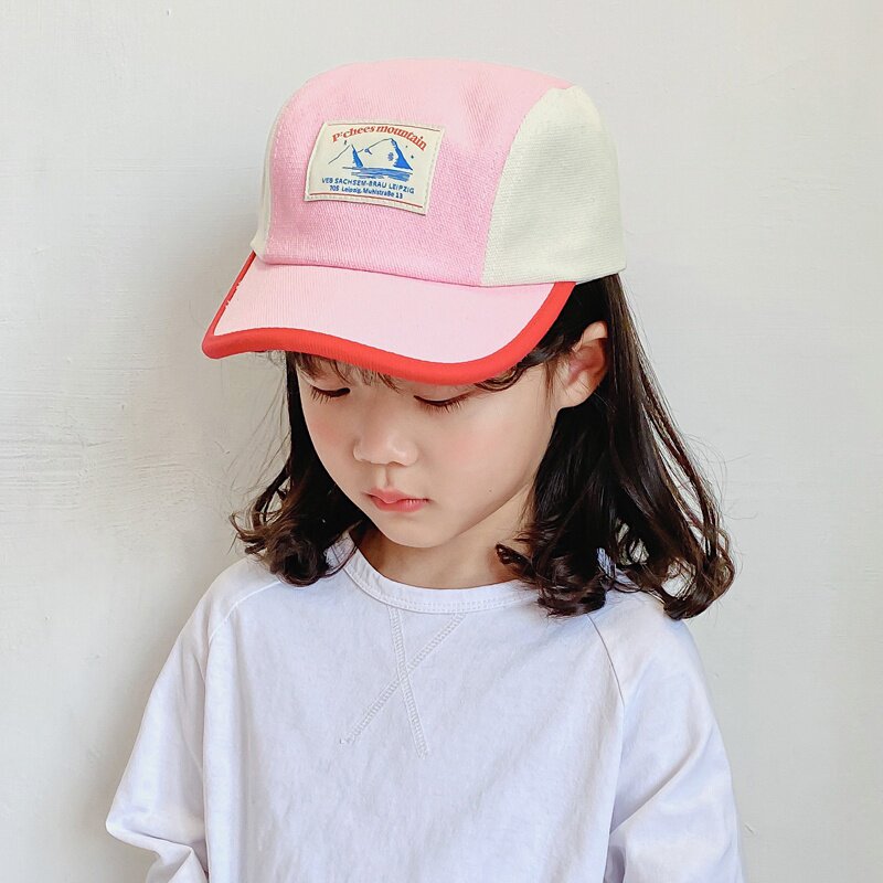 儿童鸭舌帽子韩版女童遮阳棒球帽春秋宝宝太阳帽男童小孩嘻哈帽潮