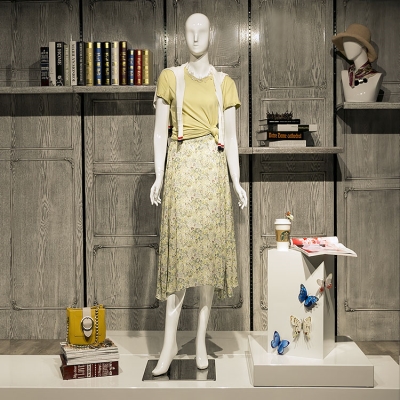 服装店模特道具女全身内衣婚纱橱窗展示人偶假人体模型女装模特架