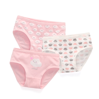儿童内裤女童平角纯棉三角裤宝宝短裤中大童女孩内裤童装