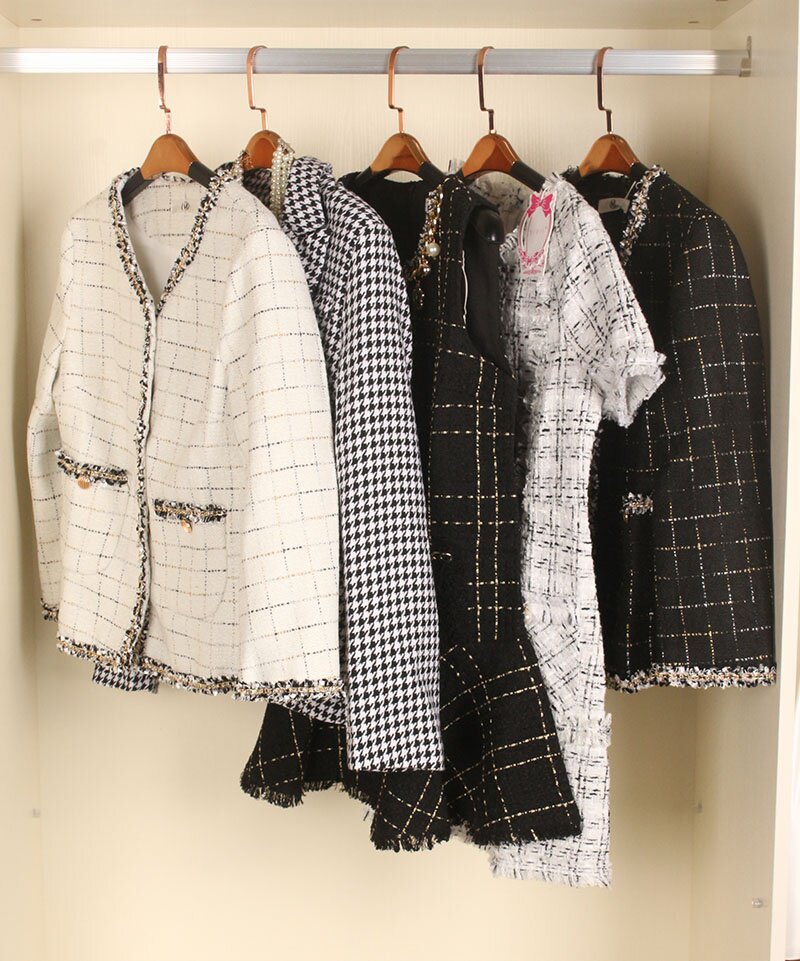 样板间衣服陈列样板房衣帽间衣柜饰品小香风系列衣帽间轻奢饰品