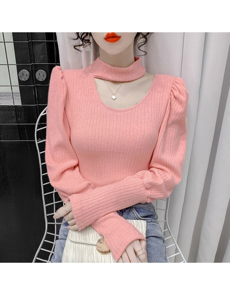 直播衣服女主播秋冬上镜性感网红服装纯欲气质2021新款冬装上衣