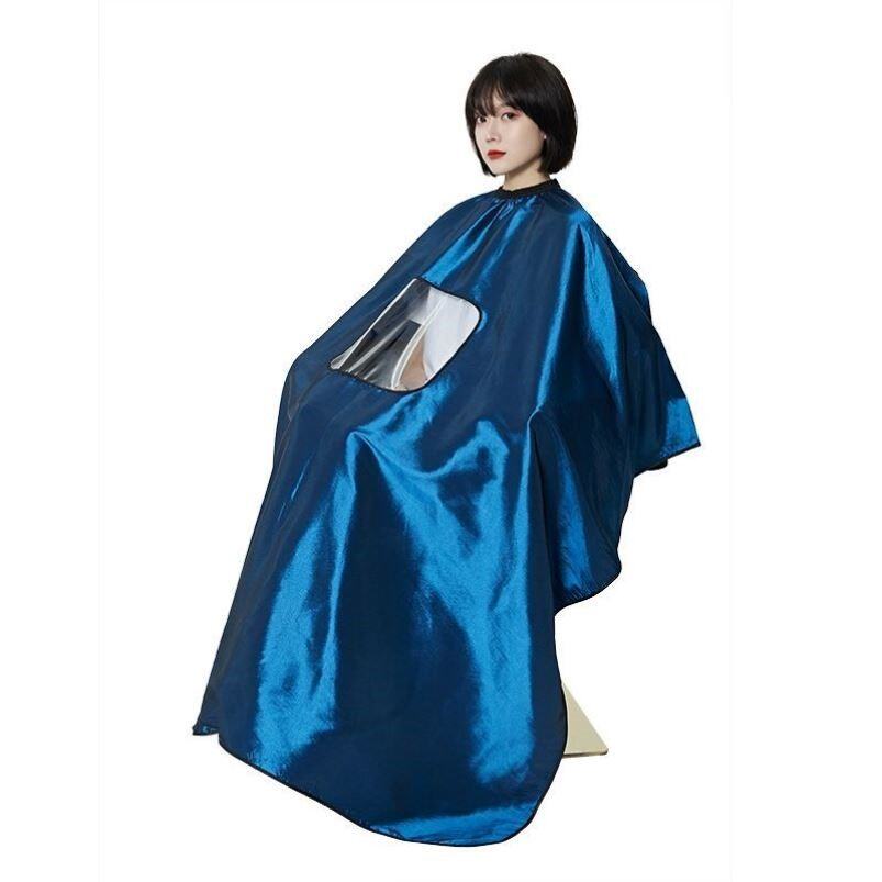 剪头发专用披肩特大理发围布不沾发专用剪发透视围布专业高档美发