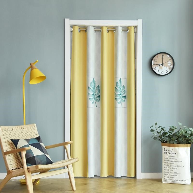 帘子隔断帘网红推拉式门帘浴室厕所对门化解挂帘遮光空调帘挡风