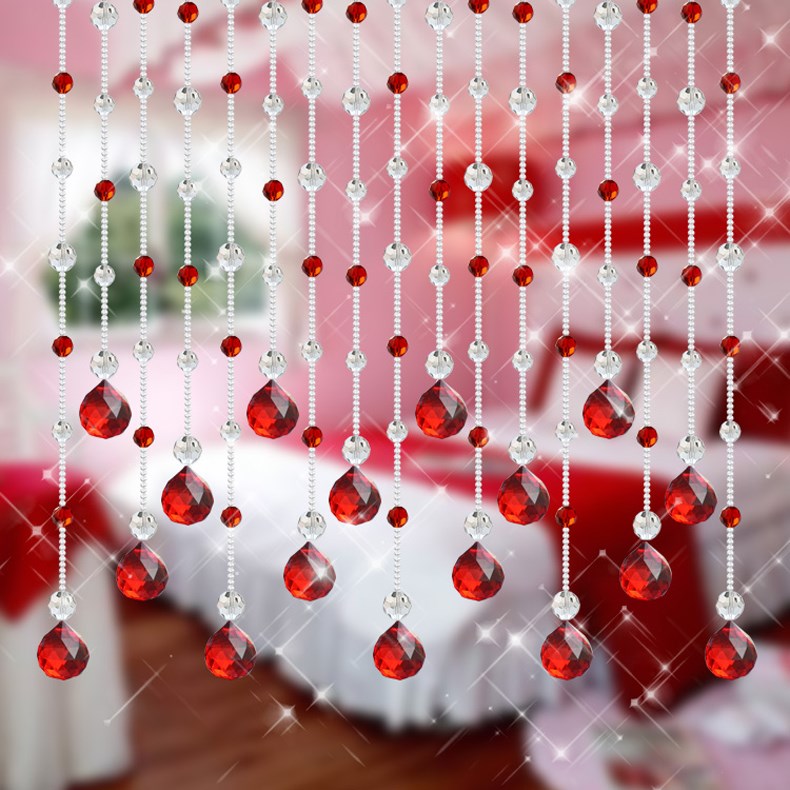 diy手工串珠水晶珠帘门帘材料包图片