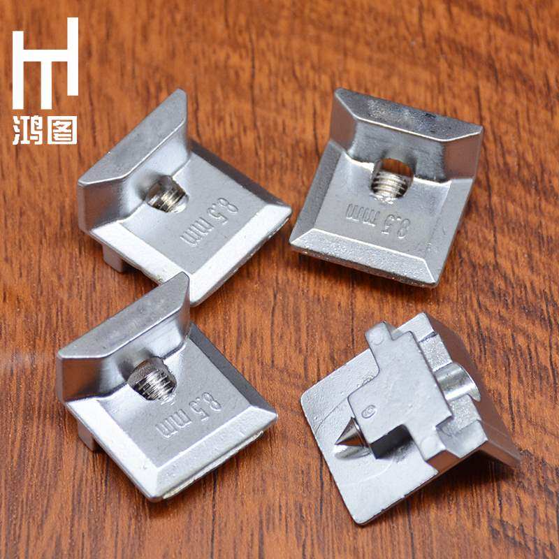 门窗锁点内开内倒断桥铝隔热窗户档块欧标平开门窗边框锁扣