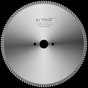 福快无双铝合金锯片120s齿门窗铝材切割机10寸德国双头锯断桥铝锯