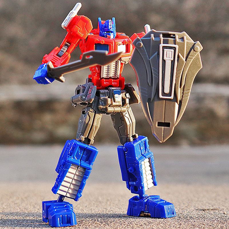 变形玩具金刚擎天柱变形笔模型玩具可手写变形笔文具男孩送笔芯