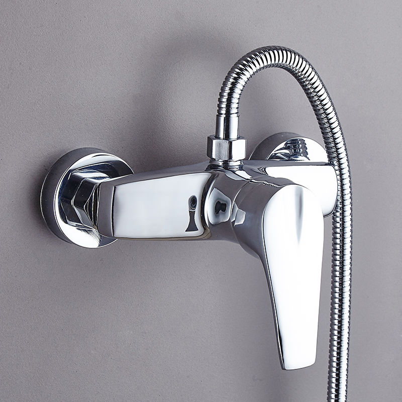 浴室冷热水龙头热水器太阳能暗装淋浴开关龙头花洒套装全铜混水阀