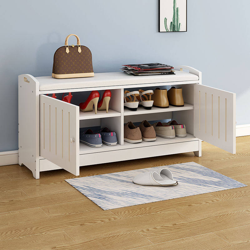 简约家用进门门口换鞋凳式鞋柜可坐试穿鞋凳沙发凳试衣间长凳子