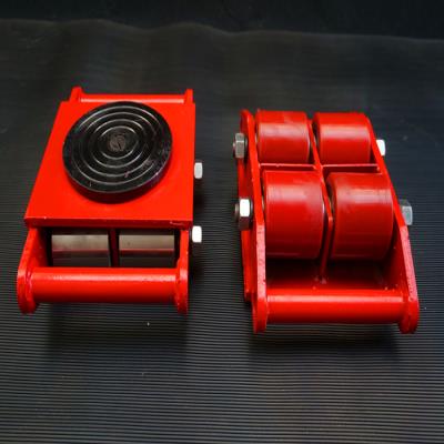 工具车移运搬移移位器地坦克搬运车轮子万向重型拖车起重车