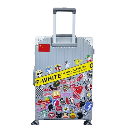 拉杆行李箱贴纸防水潮牌旅行皮箱个性涂鸦电脑贴画密码箱子装饰贴