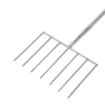 不锈钢七齿甲鱼叉可伸缩杆叉鱼叉