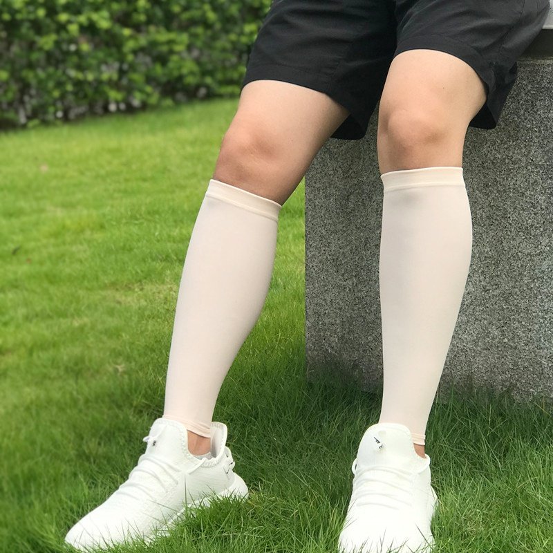 新品动季防晒腿套抗紫k外线男女通用骑行袖冰爽户外跑t步腿套运夏