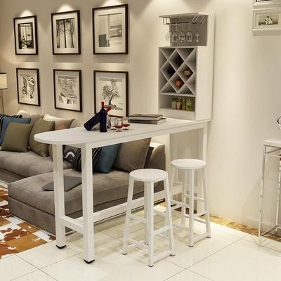 酒柜吧台家用多功能图片