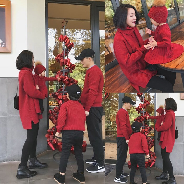 全家福服装家庭装过年