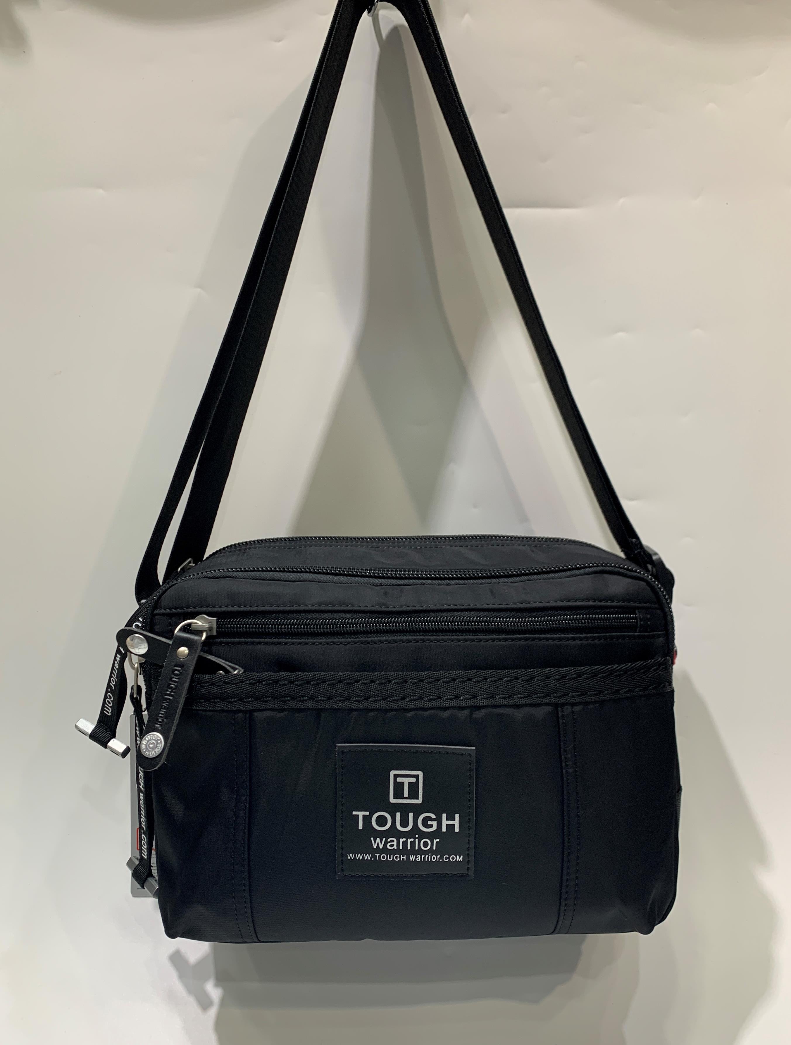 tough新款英伦男包斜挎包休闲男士包防水尼龙单肩包多层潮流男包