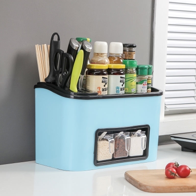 调料收纳盒整理箱厨房家用图片