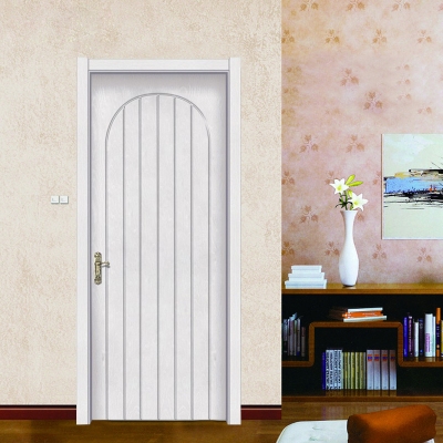 木门室内门现代简约门卧室房间门套装门烤w漆门白色实木复合门