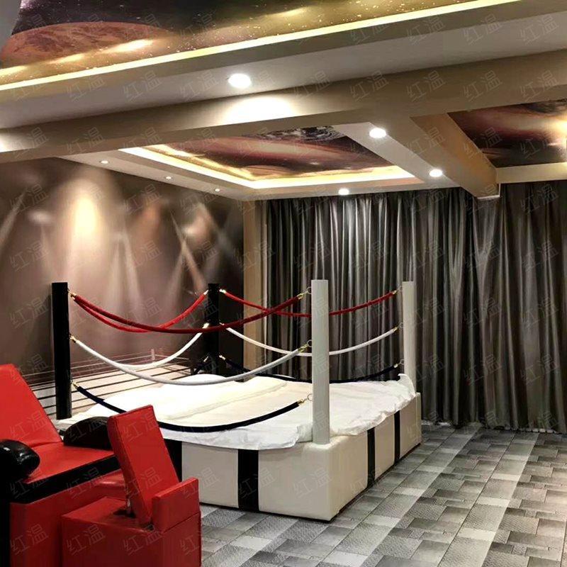 家具情趣床轻奢酒店水床精品宾馆电动豪华影咖情侣主题擂台床优惠券