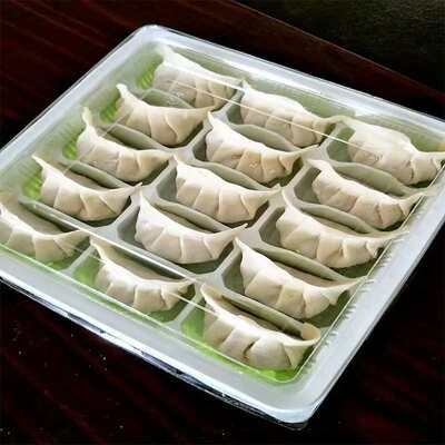 一次性饺子盒带盖包邮1520格外卖餐盒打包速冻水饺盒子100只