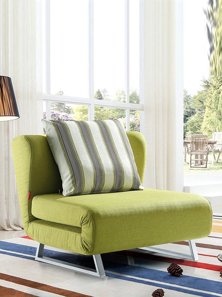 单人沙发床两用多功能可折叠简约现代客厅书房小户型乳胶儿童床