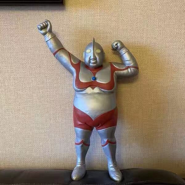 奥特曼模型摆件_万人种草巨无霸万代宅肥胖奥特曼发福菩萨佛迪迦手办