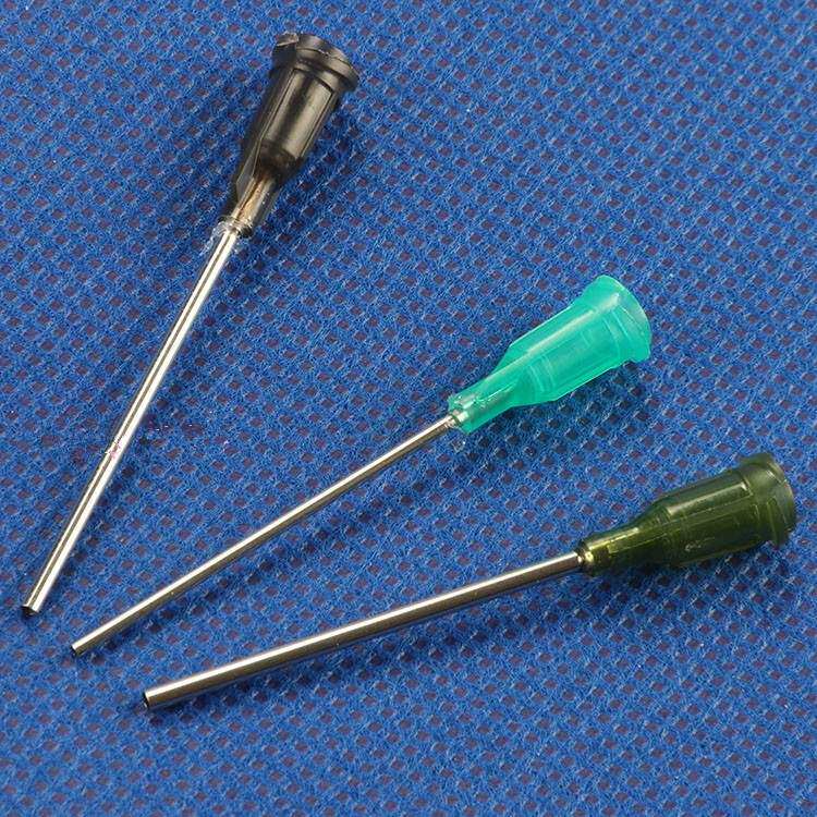点胶针头2英寸不锈钢塑料螺口精密点胶平口针头针长50mm包邮50
