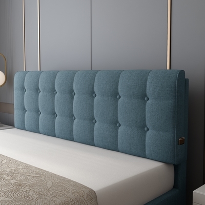 布艺床床头软包靠垫套罩图片