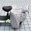 小牛电动车挡风被冬季加s绒加厚儿童后座亲子款电瓶Y电车保暖罩学 小牛电动车挡风被冬季加s绒加厚儿童后座亲子款电瓶Y电车保暖罩学