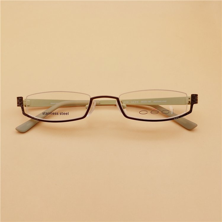 倒框眼镜架个性