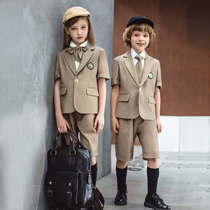 贵族校服英伦风套装小学夏图片