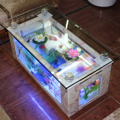 【茶几鱼缸客厅免换水长方形价格】最新茶几鱼缸客厅免换水长方形价格