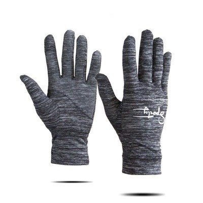 长指防滑运动防晒手套男超薄健身冰v丝吸汗男士胶粒夏季户外春秋